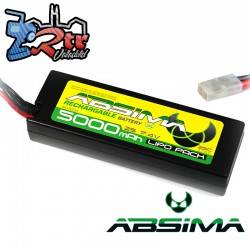 Lipo Absima 5000mAh 25C Caja Dura Conector Tamiya