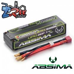 Batería Absima Lipo 8200 Mah LCG 140C 2S1P HC 5mm, T-Deam Shorty