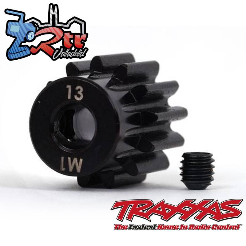 Piñon Traxxas 13T Dientes Mod 1 Eje 5mm TRA6483X