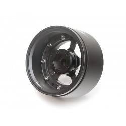 Llantas BoomRacing ProBuild™ 1.9 Spectre Ajustable Offset Aluminio 2 Unidades Negro/Mate Negro