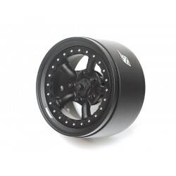 Llantas BoomRacing ProBuild™ 1.9 Spectre Ajustable Offset Aluminio 2 Unidades Negro/Mate Negro