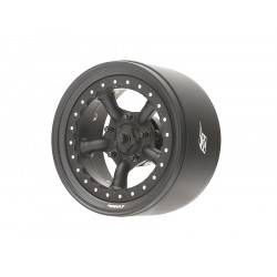 Llantas BoomRacing ProBuild™ 1.9 Spectre Ajustable Offset Aluminio 2 Unidades Negro/Mate Negro
