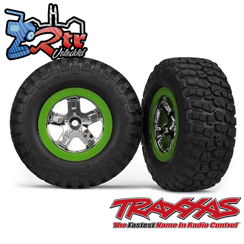 Neumáticos y ruedas ensamblados pegados 12mm SCT BFGoodrich® Mud-Terrain™ T/A® KM2 Traxxas TRA5865