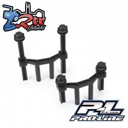 Soportes de carrocería delanteros/traseros extendidos: Granite 4x4 y otros Arrma PR6375-00