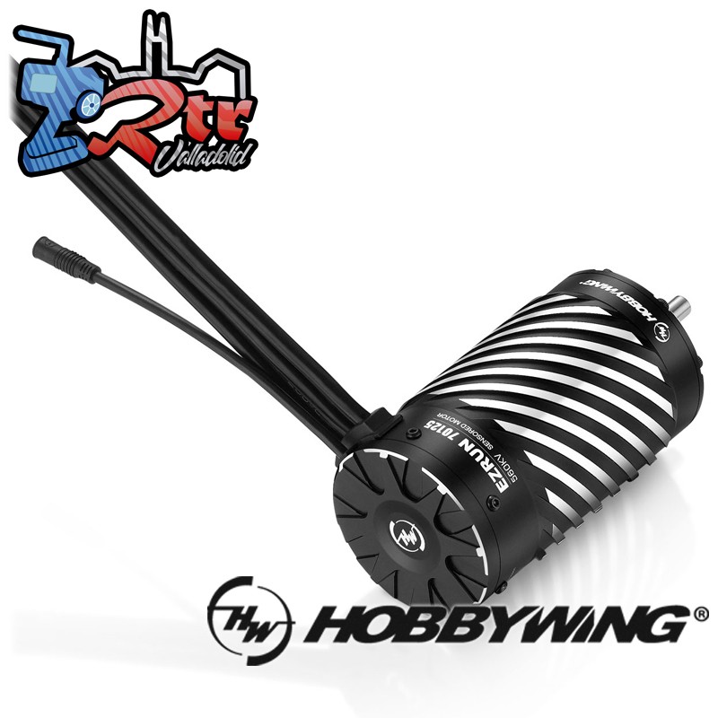 Motor Brushless Hobbywing Ezrun 70125SD 560kV 4pol, 1/5, Eje 8mm
