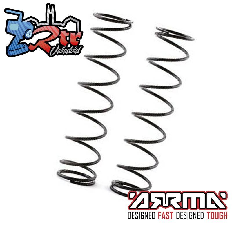 Muelles amortiguadores, 130 mm 2,21 N-mm (19,56 lb/in) (2) Arrma ARA330573