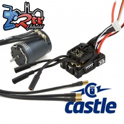 Castle Manba Micro X2 16.8V Crawler Edition Waterproft 1406-1900Kv Sensores Combo