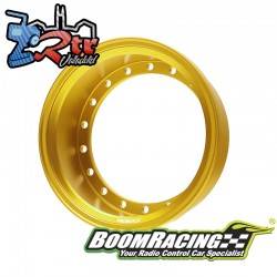 Barril de rueda 1.9" de aluminio de 15 mm ProBuild ™ 1 Unidad Oro Mate Standard BoomRacing