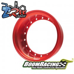 Barril de rueda 1.9" de aluminio de 15 mm ProBuild ™ 1 Unidad Mate Rojo BoomRacing