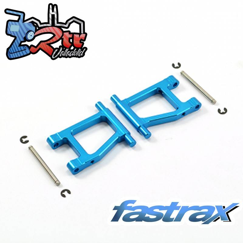 Brazo inferior trasero Tamiya TT-01 Aluminio Azul Fastrax