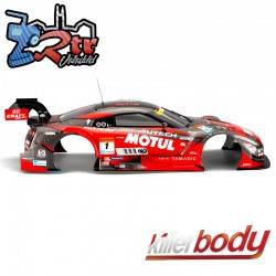 Carrocería KILLERBODY Nissan Motul Autech GT-R 201 1/10 Pintada 190mm