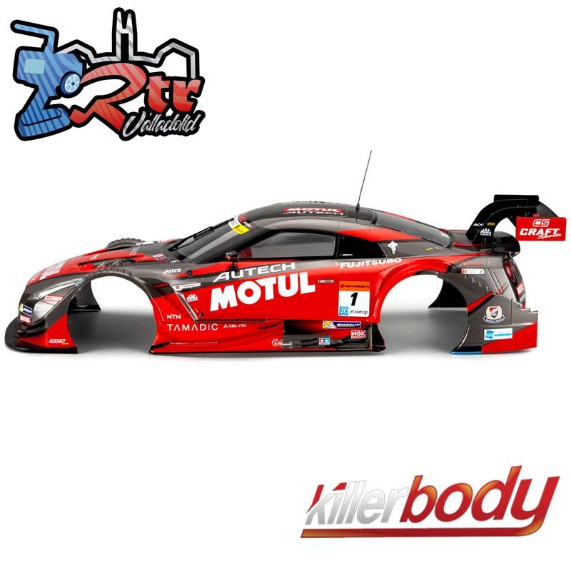 Carrocería Nissan Motul Autech GT-R 201 1/10 Pintada 190mm Killerbody