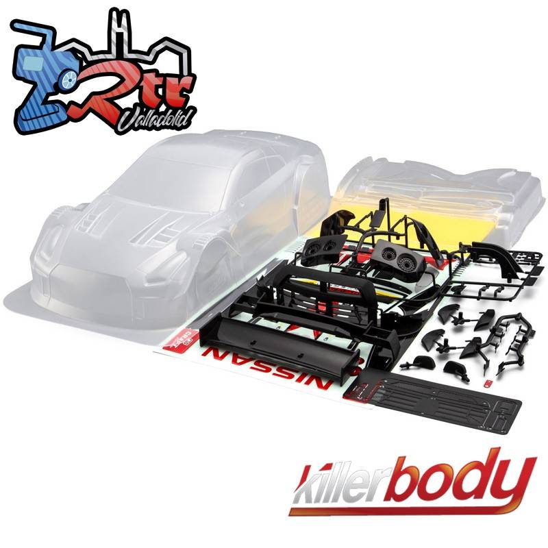 Carrocería Nissan Motul Autech GT-R 201 1/10 Transparente 190mm Killerbody