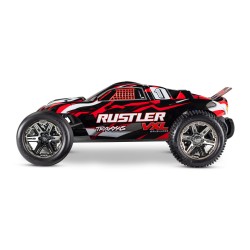 Traxxas Rustler VXL Brushless 2WD TSM Pro Series Magnun 272R 1/10 Rojo