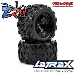 Neumáticos y ruedas, ensamblados, pegados Latrax TRA7672