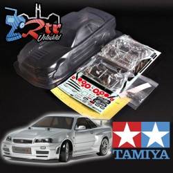 Carrocería TAMIYA Nissan Nismo Skyline R34 Z-tune Transparente 1/10 190mm  51246