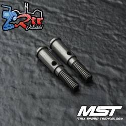 Eje aluminio ligero 2WD 2 unidades MST820139
