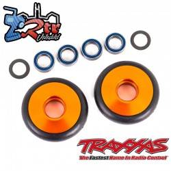 Ruedas para barra antivuelco aluminio Anaranjadas Drag Slash TRA9461A