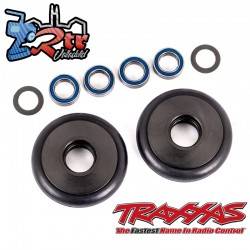 Ruedas para barra antivuelco aluminio Negra Drag Slash TRA9461T