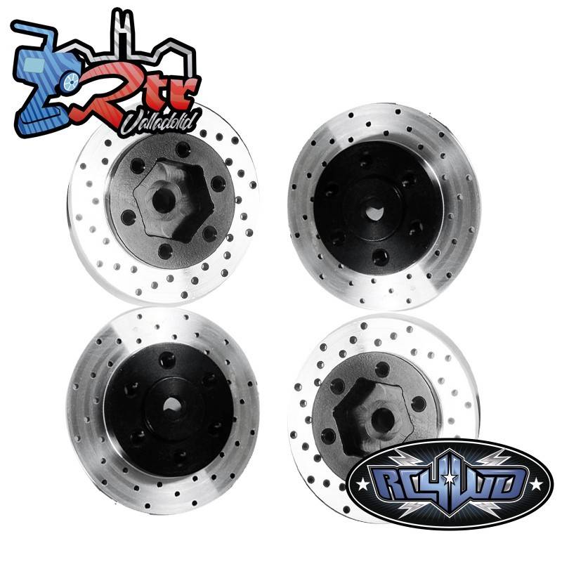 Cubo hexagonal de 6 tornillos, rueda de acero de 1.9 y 2.2 con rotor de freno Z-S0530