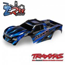 Carrocería TRAXXAS Maxx® con chasis extendido 352 mm Pintada Azul TRA8918A