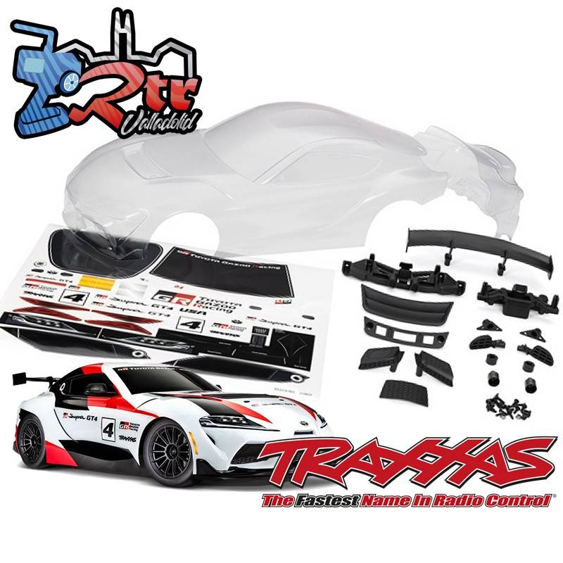 Carrocería TRAXXAS 4TEC Toyota Supra GT4 Transparente TRX9340