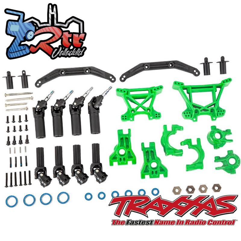 Kit de actualización de servicio pesado extremo Verde Traxxas TRA9080G
