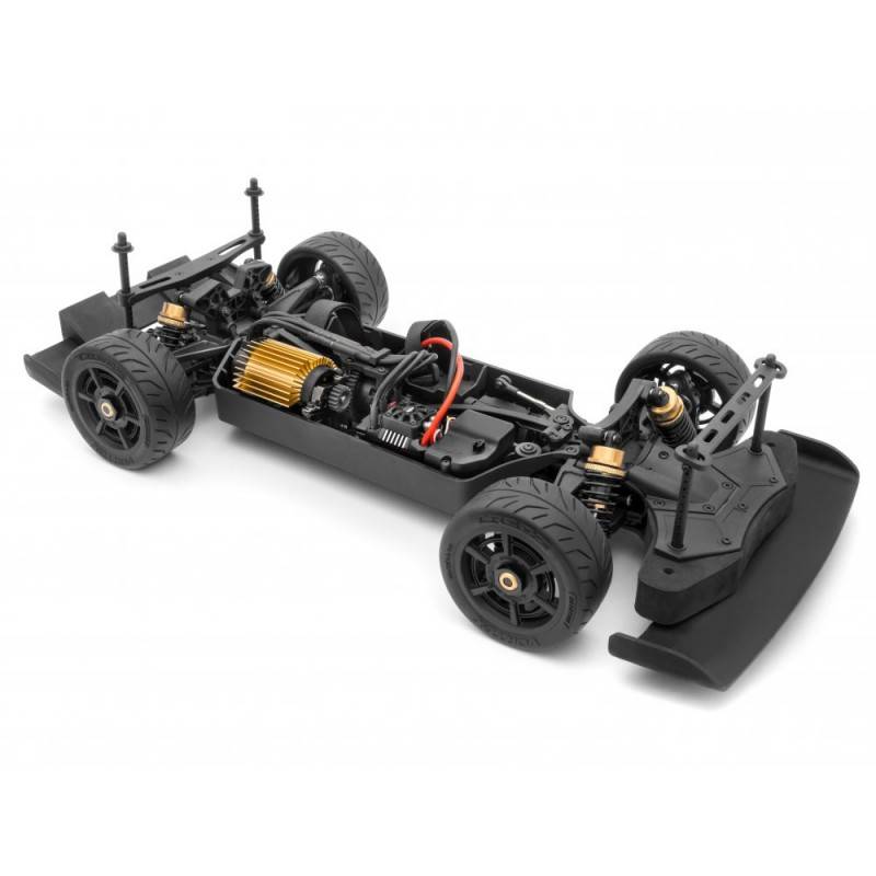 Maverick QuantumR Flux 4S 1/8 4Wd Brushless Muscle Car RTR Gris
