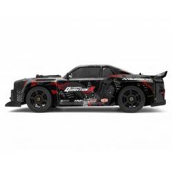 Maverick QuantumR Flux 4S 1/8 4Wd Brushless Muscle Car RTR Negro y Rojo