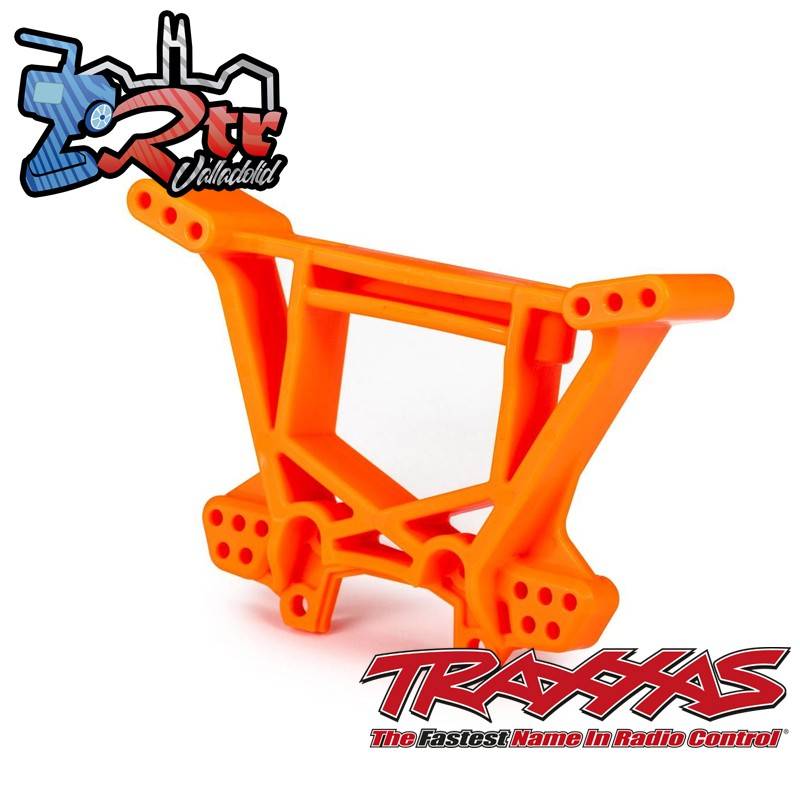 Torre de choque trasera anaranjada para usar con el kit de actualización 9080 Traxxas TRA9039T
