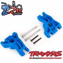 Manguetas Traseras Azules para usar con el kit de actualización 9080 Traxxas TRA9050X