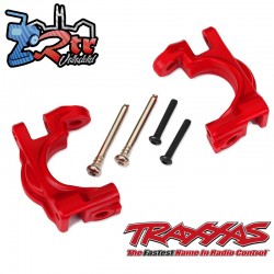 Bloques de ruedas Rojos para usar con el kit de actualización 9080 Traxxas TRA9032R