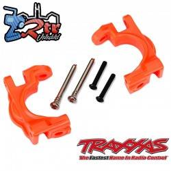 Bloques de ruedas Anaranjados para usar con el kit de actualización 9080 Traxxas TRA9032T