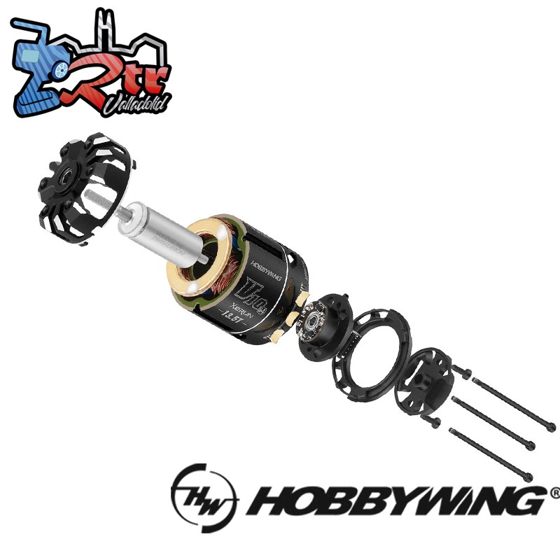Motor Hobbywing Xerun V10 Brushless G4R 2-3s 13.5T con Sensores 1/10
