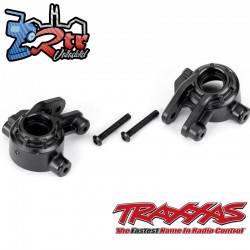 Bloques de dirección Negros para usar con el kit de actualización 9080 Traxxas TRA9037