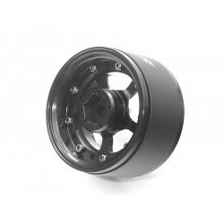 Llantas BoomRacing ProBuild™ 1.9 Spectre Ajustable Offset Aluminio 2 Unidades Negro/Negro
