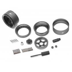 Llantas BoomRacing ProBuild™ 1.9 Spectre Ajustable Offset Aluminio 2 Unidades Negro/Negro