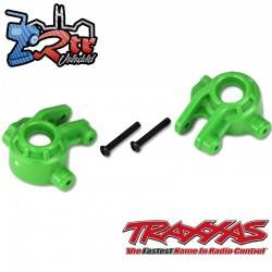 Bloques de dirección Verdes para usar con el kit de actualización 9080 Traxxas TRA9037G