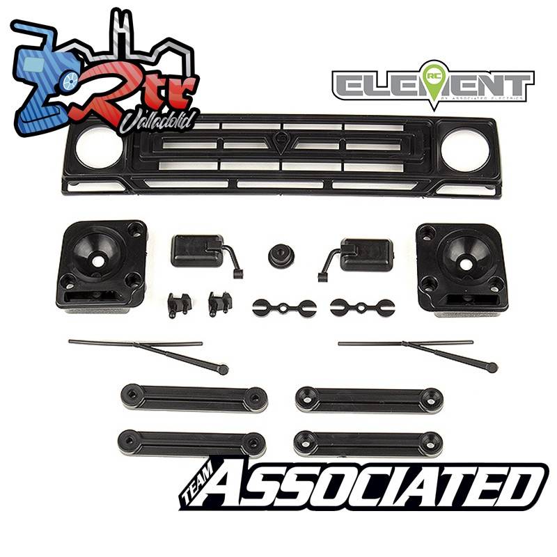 Partes decorativas Negras Enduro Sendero Element EL42123