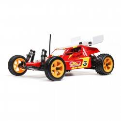 LOSI Mini JRX2 1/16 2WD Escobillas Buggy RTR Rojo