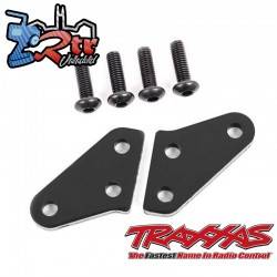 Brazos del bloque de dirección Negros para 9635 y 9637 Traxxas TRA9636A