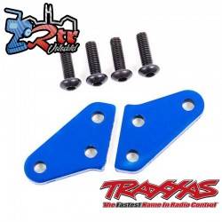 Brazos del bloque de dirección Azul para 9635 y 9637 Traxxas TRA9636X