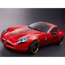 Carrocería KILLERBODY Alfa Romeo TZ3 Corsa Rot 1/10 Pintada 195mm