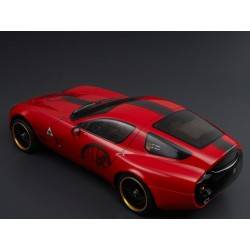 Carrocería KILLERBODY Alfa Romeo TZ3 Corsa Rot 1/10 Pintada 195mm