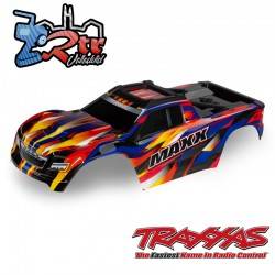 Carrocería TRAXXAS Maxx® con chasis extendido 352 mm Pintada Amarilla TRA8918P