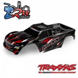 Carrocería TRAXXAS Maxx® con chasis extendido 352 mm Pintada Rojo TRA8918R