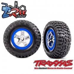 Neumáticos y ruedas ensamblados pegados 12mm SCT neumáticos BFGoodrich® Mud-Terrain™ T/A® KM2 Traxxas TRA5867A