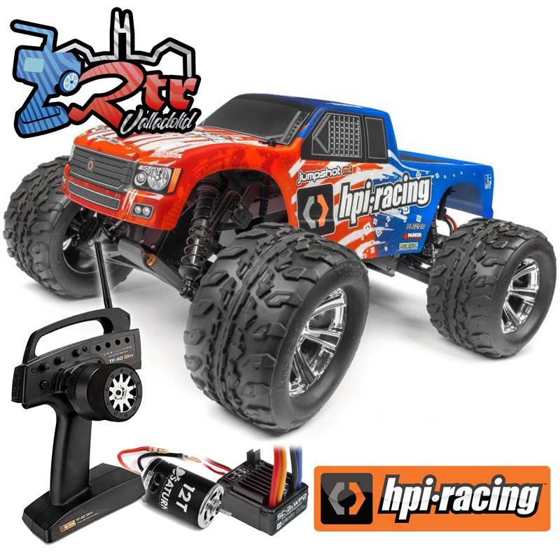 Hpi Jumpshot MT 1/10 V2.0 Escobillas 2wd Monster Truck RTR