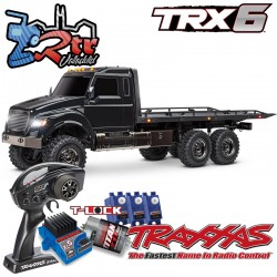 Traxxas TRX-6 6wd 1/10 Ultimate RC Hauler Truck Negro