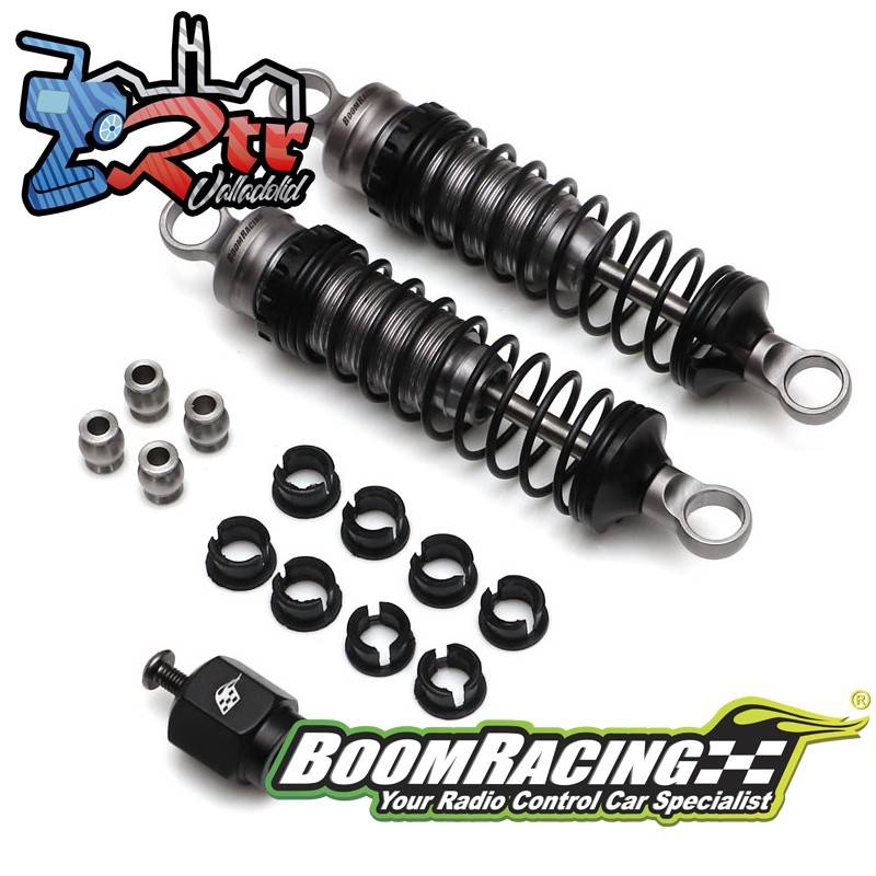 Amortiguadores KUDU™  Big Bore Coilover Aluminio 90 mm 2 Unidades Boom Racing